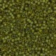Miyuki rocailles Perlen 11/0 - Fancy lined chartreuse 11-3530